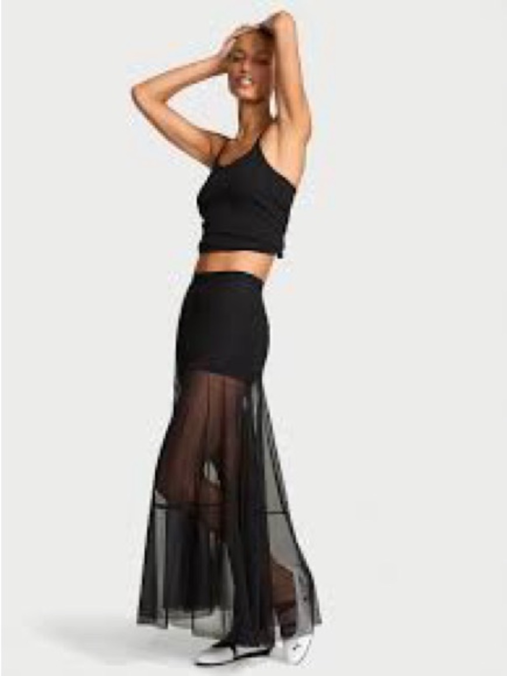 Victoria's Secret VSX Powermesh Maxi Skirt.
Victoria's Secret